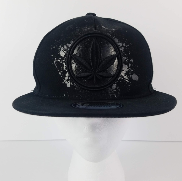 KBETHOS 420 Snapback Hat Cap Black - Picture 2 of 8